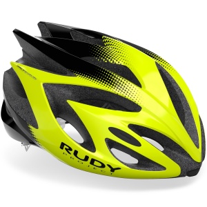 Шлем Rudy Project RUSH Yellow Fluo - Black Shiny L