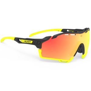 Очки Rudy Project CUTLINE Black Matte - Multilaser Orange