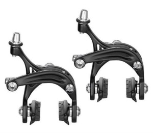 Комплект тормозов Campagnolo CENTAUR BLACK brakes (dual pivot F+R)