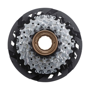 Трещотка SHIMANO Tourney TZ510, 6 скоростей, с защитой, 14-28T, без упаковки