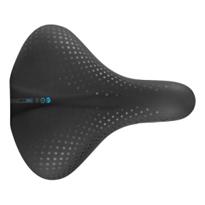 Седло Selle San Marco CITY Gel large nero tel-nero opaco 220 x 170 mm