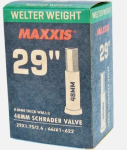 Камера Maxxis WELTER WEIGHT 29X1.75/2.4 (44/61-622) 0.8 LSV48 (B-C)