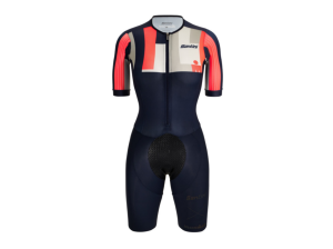 Трисьют с коротким рукавом Santini Aahonoui Viper - Ironman Women's SS Trisuit женский