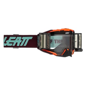 Очки Leatt Velocity 6.5 Roll-Off Neon Orange Clear 83%