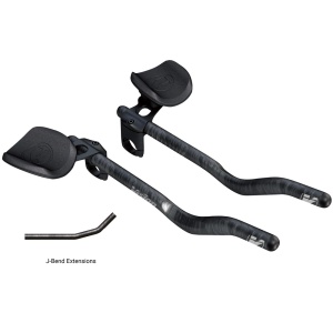 Руль насадка FSA TRIMAX Carbon Clip-On TT J-bend 31,8*280-355mm