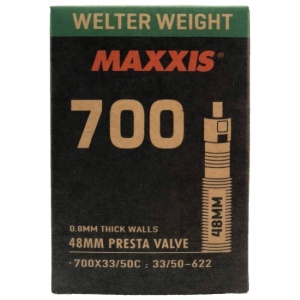 Камера Maxxis WELTER WEIGHT 700X33/50C (33/50-622) 0.8 LSV48 (B-C)