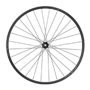 Колесо переднее SHIMANO RS171, клинчерн. под диск. торм. C.Lock, под полую ось 12мм, цв.черный