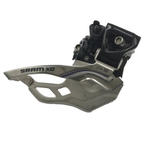 Переключатель передний SRAM X.0, 2х10 34,9 мм верх. хомут, двойная тяга