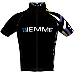 Майка кор.рукав BIEMME IDENTITY '19 Junior черный