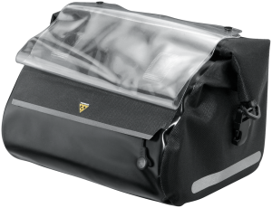 Велосумка TOPEAK HANDLEBAR DRY BAG, BLACK COLOR VERSION с футляром для карты