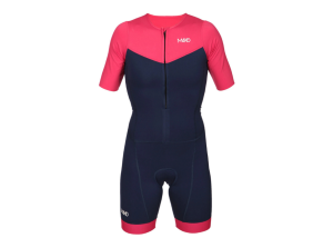 Трисьют с коротким рукавом MAKO Trifonction Woman Team Set-In Hot Pink