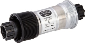 Каретка SHIMANO велосипедная ES51, 73/113, Octalink, без болтов