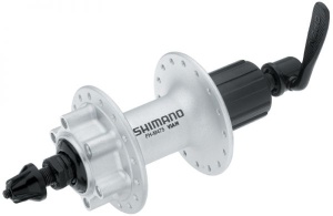 Втулка задняя SHIMANO FH-M475, 36 отверстий, 8/9 скоростей, 6-болт, QR 166мм