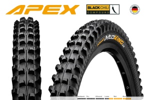 Покрышка CONTINENTAL 29x2.3" Mud King Apex 6/360Tpi 1365гр.
