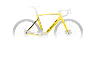Рама Wilier Cento10  PRO желтый/черн. лак. 2020 + Alabarda