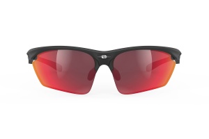 Очки Rudy Project STRATOFLY Black Matte - Multilaser Red