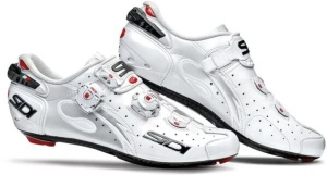 Велотуфли Sidi WIRE Carbon белый/белый лакированный