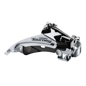 Переключатель передний SHIMANO Tourney, TY510, 6/7ск, ун. тяга, ун. хомут, уг.:66-69, для 48T
