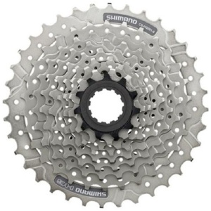 Кассета SHIMANO HG201, 9ск., 11-34 цв. сереб