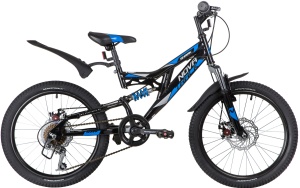 Велосипед Novatrack SHARK 20" 6-скор.