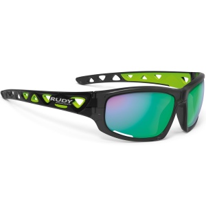 Очки Rudy Project AIRGRIP CRYSTAL GRAPHITE - Multilaser GREEN