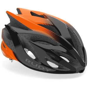 Шлем Rudy Project RUSH Black - Orange Shiny S