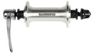 Втулка передняя SHIMANO Tourney TX500, v-br, 36 отв, QR, цв. серебр.