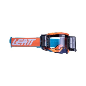 Очки Leatt Velocity 5.5 Roll-Off Neon Orange Clear 83%