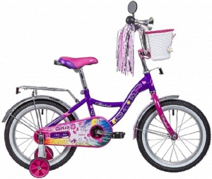 Велосипед Novatrack LITTLE GIRLZZ 16”
