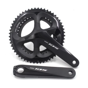 Система SHIMANO 105, R7000, 172.5мм, 11ск., 52/36T без каретк., цв. Черный Система SHIMANO 105, R7000, 172.5мм, 11ск., 52/36T без каретк., цв. Черный