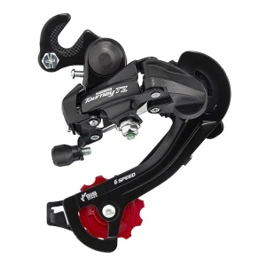 Переключатель задний SHIMANO Tourney, TZ500, GS, 6ск., крепление на ось, 6ск., б/уп.