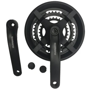 Система SHIMANO TY301, 175мм, Кв, 48/38/28, с защитой, черн, б/уп Система SHIMANO TY301, 175мм, Кв, 48/38/28, с защитой, черн, б/уп
