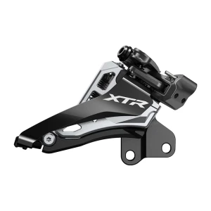 Переключатель передний SHIMANO XTR, M9100-E, 2x12ск, e-type, Side Swing, верхн. Тяга, для 38T, CL:50