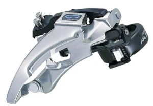 Переключатель передний SHIMANO Altus, M310, ун. тяга, ун. хомут, уг.:66-69