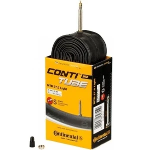 Камера CONTINENTAL MTB 27.5" Light, S42 47-584/62-584, велониппель