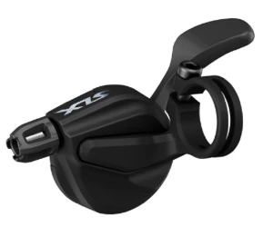 Шифтеры SHIMANO SLX, M7100, лев, 2ск. крепл. на хомут