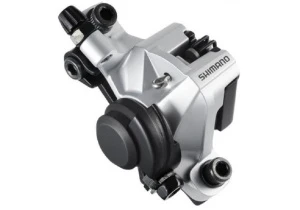 Калипер SHIMANO мех, BR-M375, сереб, пер. или задн., пласт. кол, post m.