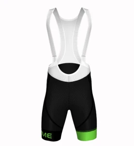 Велотрусы с лямками BIEMME LEGEND '19 черн./зелен.