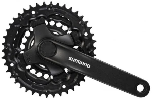 Система SHIMANO TY301, 175мм, Кв, 42/34/24, без защ,, черн, б/уп Система SHIMANO TY301, 175мм, Кв, 42/34/24, без защ,, черн, б/уп