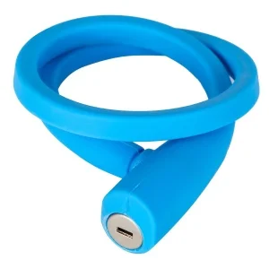 Замок STG TY4538, трос ,на ключе, диам.12х60см, силикон.