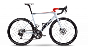Велосипед BMC Teammachine SLR01 THREE LE Ultegra Di2 Disc 12V Cosmic SL 45 White/Black/Red