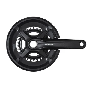 Система SHIMANO MT210, 170мм, для 2x9ск, ин. Вал., 46/30, с защитой., цвет черный Система SHIMANO MT210, 170мм, для 2x9ск, ин. Вал., 46/30, с защитой., цвет черный