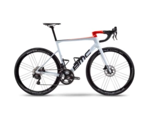 Велосипед BMC Teammachine  SLR01 THREE TWO FORCE AXS Disc 12V Cosmic SL 45 White/Black/Red