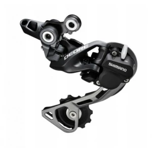 Переключатель задний SHIMANO Deore, M615, SGS, 10 ск., цв. черн.