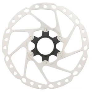 Тормозной диск SHIMANO RT64, 203мм, C.Lock, с стоп. кольцом внешн. шлицы