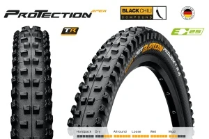 Покрышка CONTINENTAL 27.5x2.4" Der Baron Projekt ProTection Apex foldable 3/180Tpi 950гр. Покрышка CONTINENTAL 27.5x2.4" Der Baron Projekt ProTection Apex foldable 3/180Tpi 950гр.