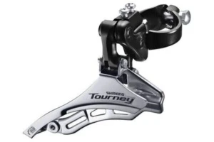 Переключатель передний SHIMANO Tourney, TY500, универс. тяга, хомут 31,8, уг.:66-69, для 42T, б/уп.