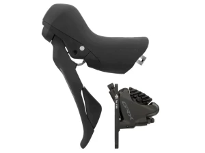 Тормозная ручка SHIMANO GRX ST-RX600/BR-RX400, J-kit, лев. на 2ск. под ротор 160