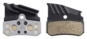 Колодки SHIMANO для диск т., N04C, металл с кулером, пара, с пружин