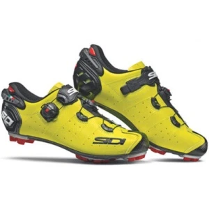 Велотуфли Sidi MTB DRAKO 2 Carbon SRS желтый флюор./черный Велотуфли Sidi MTB DRAKO 2 Carbon SRS желтый флюор./черный
